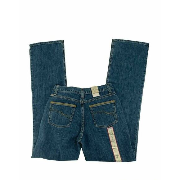 Cruel Girl Dakota Jeans Womens Size 29 Slim Stretch Straight 7 Long Denim NEW - Picture 5 of 11